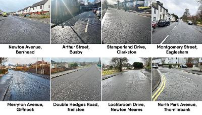 Roads resurfacing projects Roads resurfacing projects