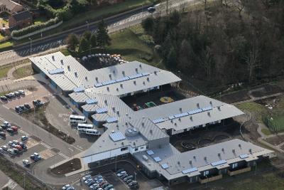Isobel Mair School aerial Isobel Mair School aerial