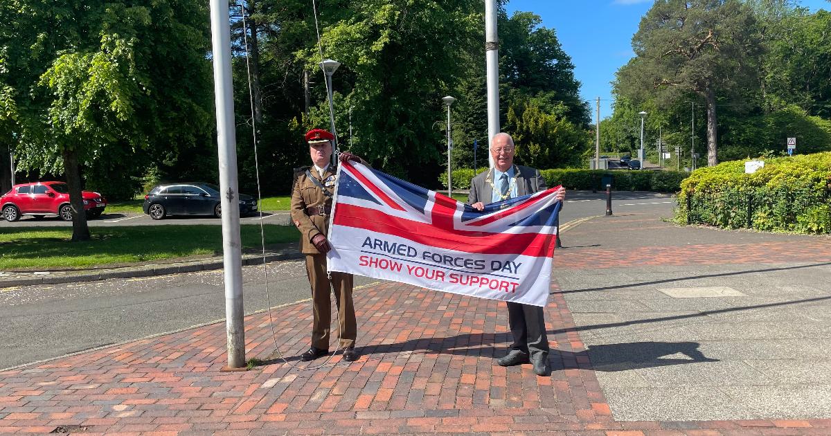 Flag raised to mark Armed Forces Day 2021 - East ...