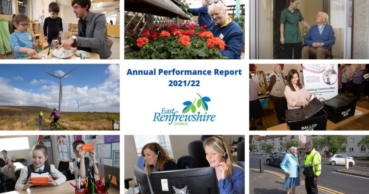 Charities And Social Enterprises Accounting In East Renfrewshire Annual Performance Report for 2021-22 - East Renfrewshire Council